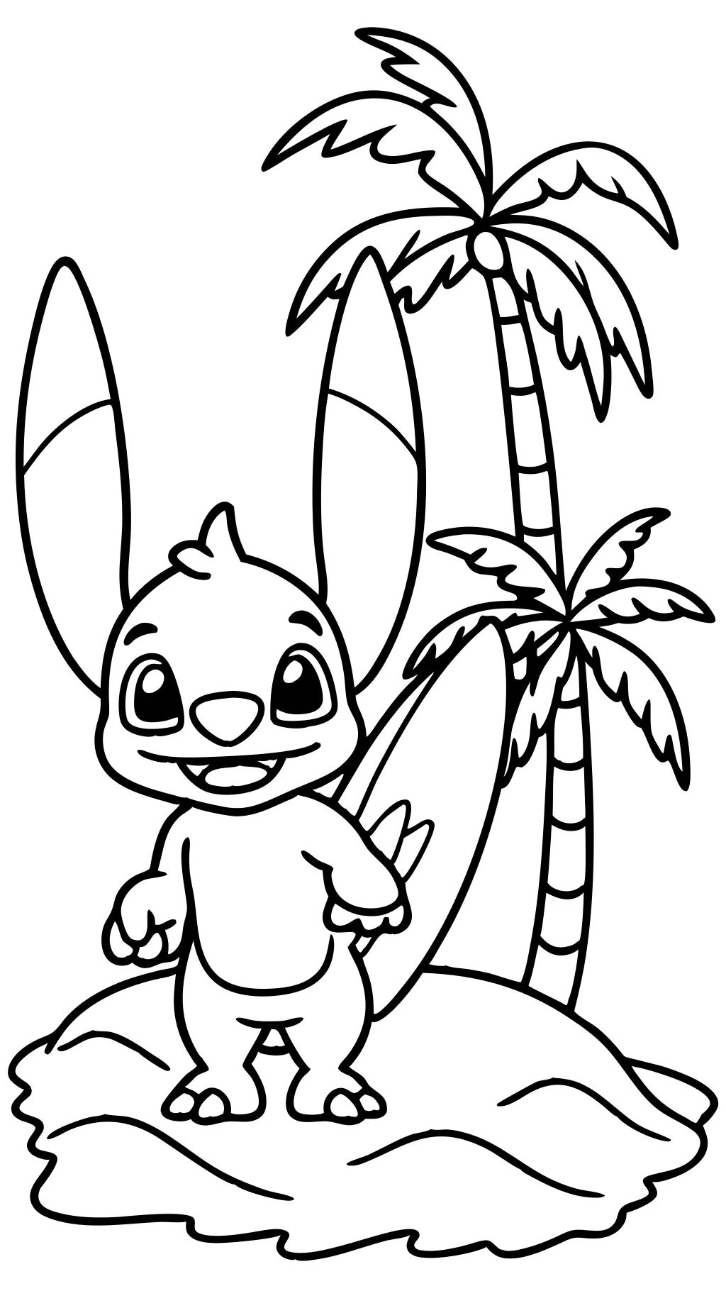 coloriages Lilo & Stitch